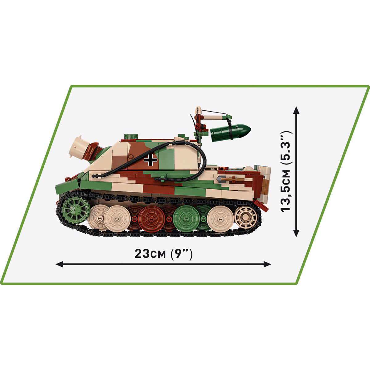 COBI 2585 - 38 CM Sturmmörser Sturmtiger - Bild 8 COBI 2585 - 38 CM Sturmmörser Sturmtiger - Bild 8