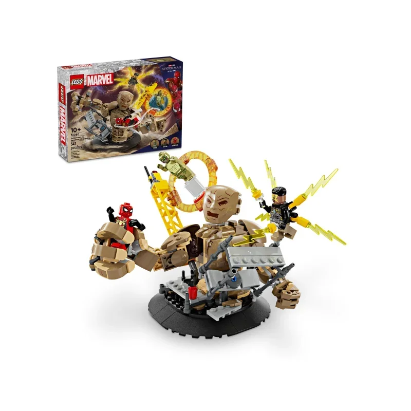LEGO 76280 Marvel Spider-Man vs. Sandman: Showdown, Action-Spielzeug LEGO, 76280, Marvel, Spider-Man, vs., Sandman:, Showdown,, Action-Spielzeug