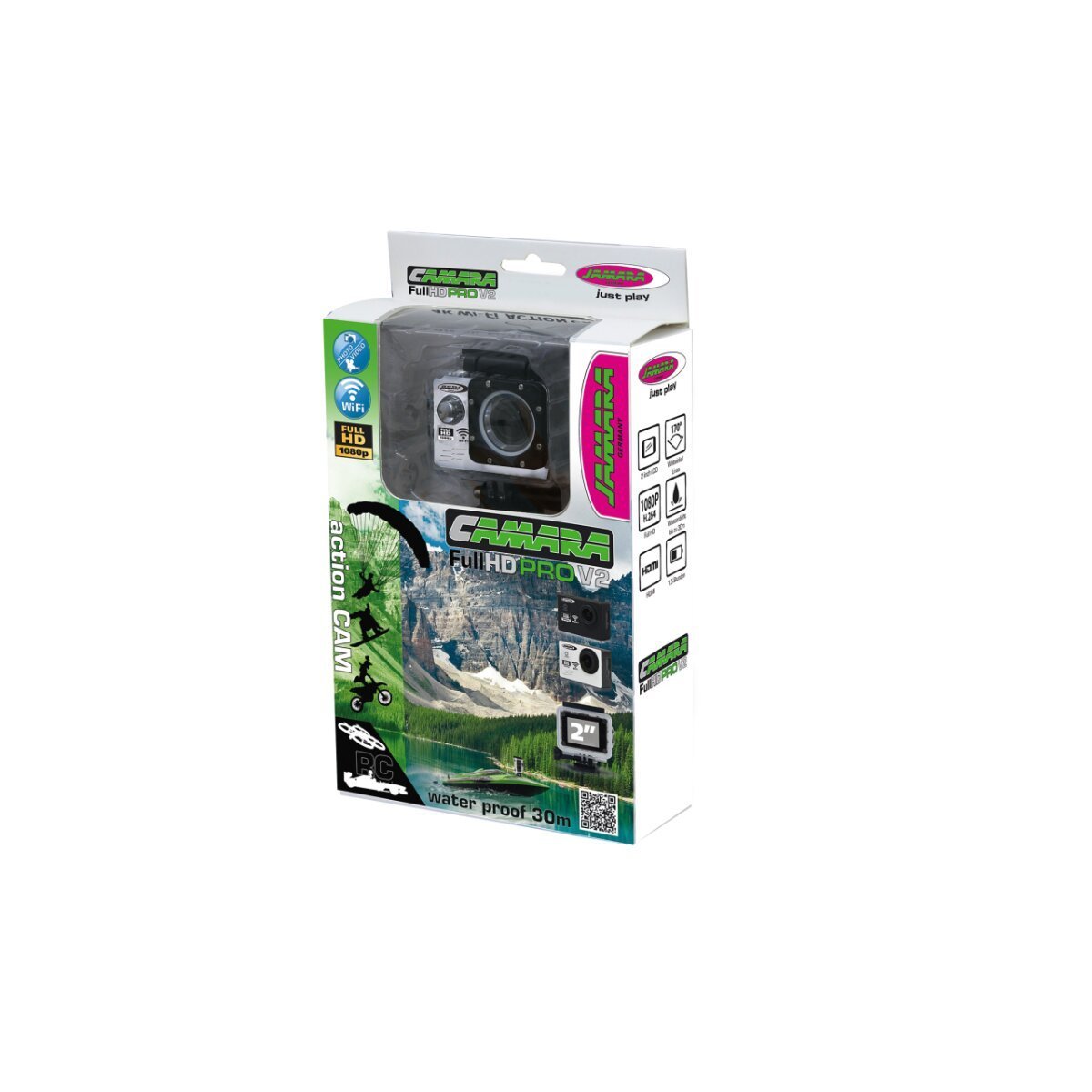 JAMARA Camara Full HD Pro Wifi V2 weiss JAMARA Camara Full HD Pro Wifi V2 weiss
