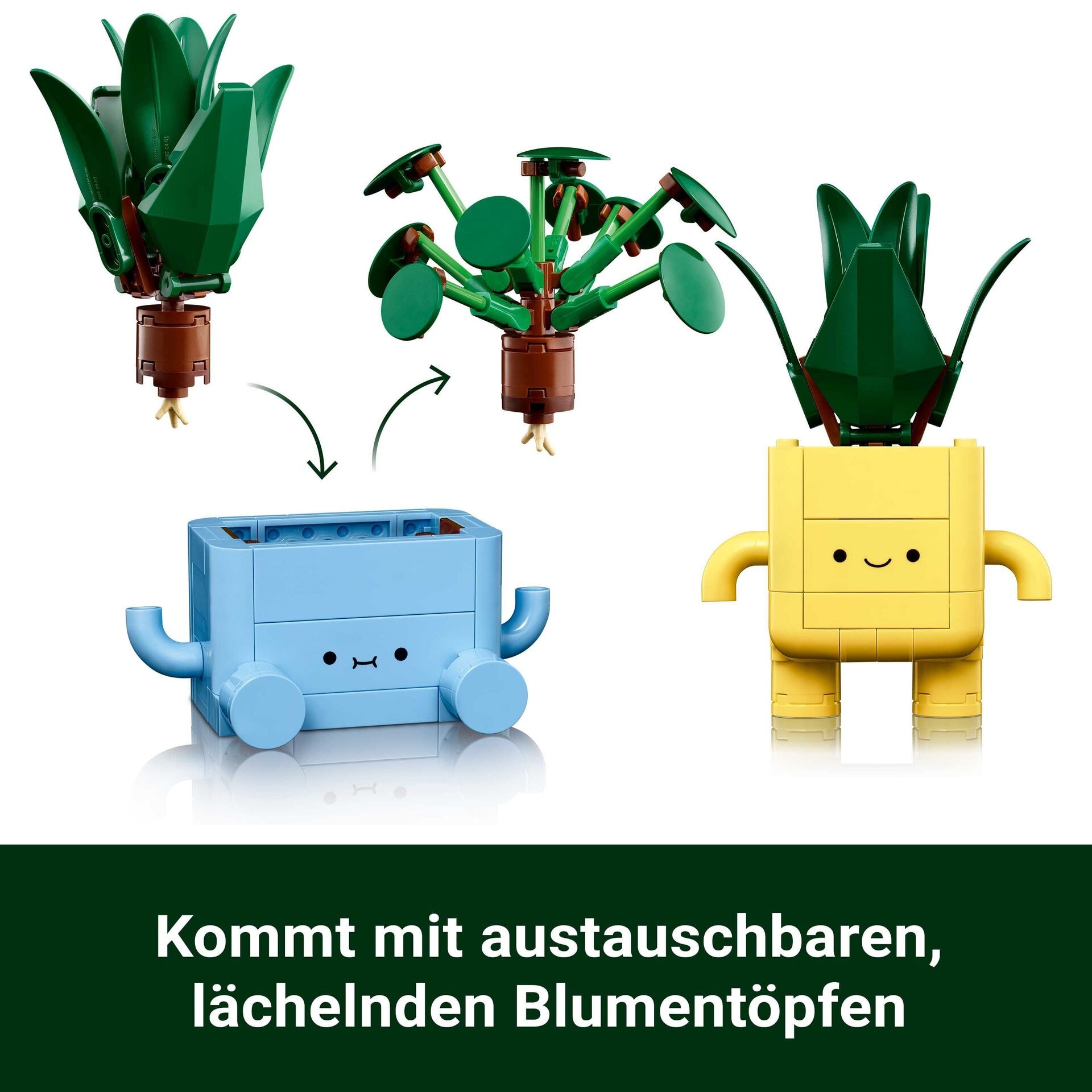 LEGO Botanicals 10349 Fröhliche Pflanzen - LEGO 10349 Produktfoto - LEGO - LEGO Botanicals 10349 Fröhliche Pflanzen - Modell LEGO 10349