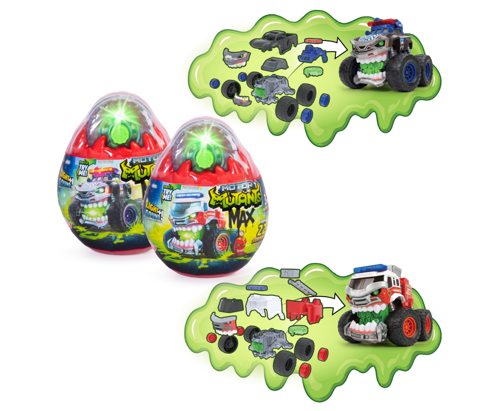 Dickie Toys Motor Mutants Max Double Pack
