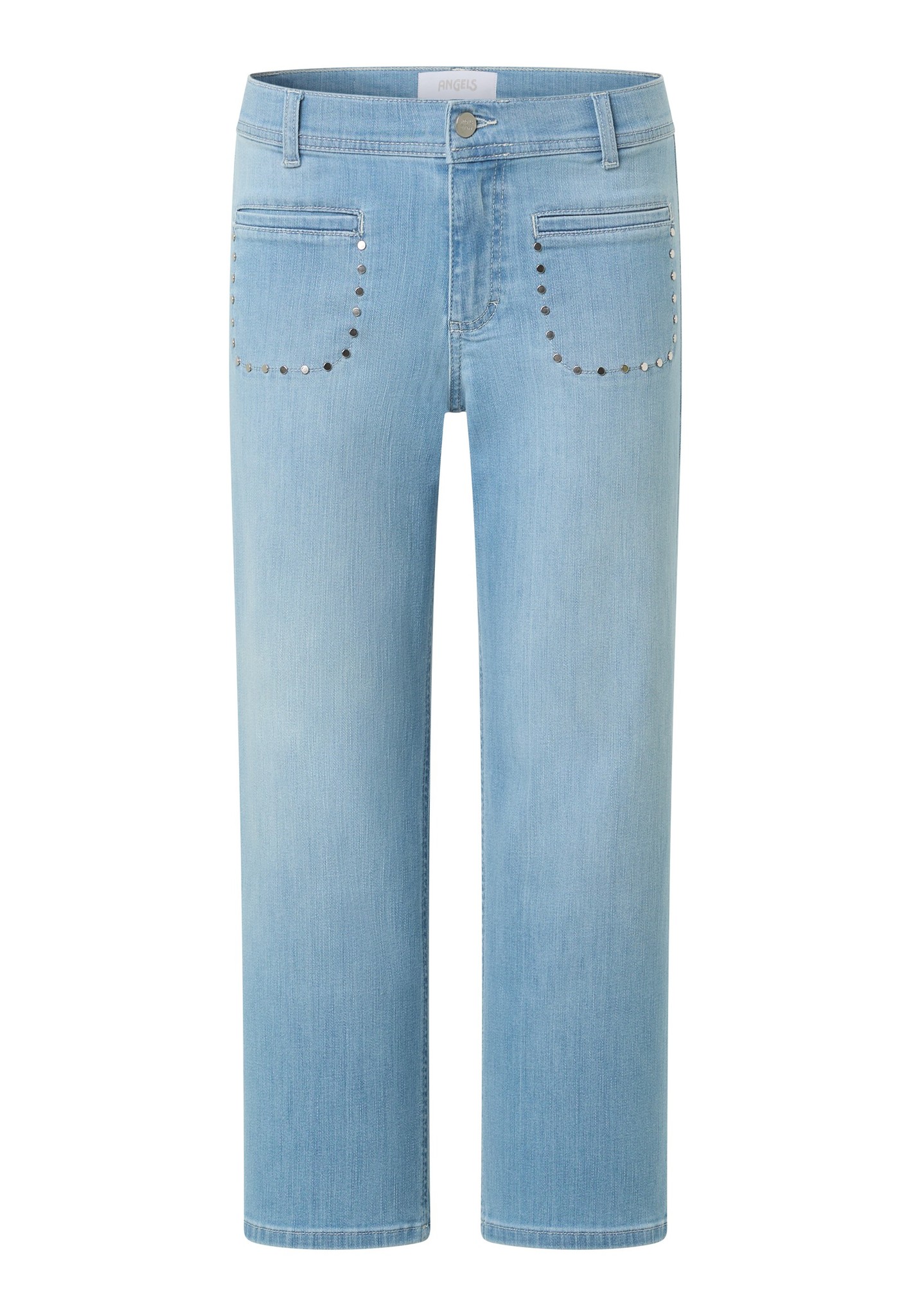 ANGELS 350663226 Damen Jeans Linn Trendy 7/8 - Hellblau