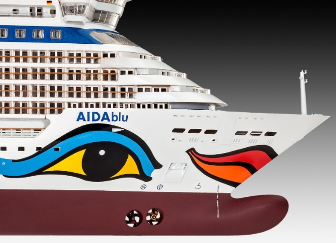 Revell 05230 Kreuzfahrtschiff AIDA Blu / Sol / Mar / Stella Modellbausatz Boot, Transport, Fahrzeug, Kreuzfahrtschiff, Schiff, Kreuzfahrtschiff, Schiff, Transport, Fahrzeug, Boot