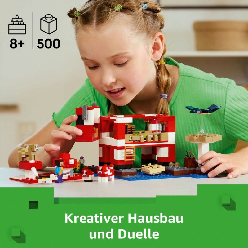 LEGO® Minecraft™ 21270 Das Pilzkuh-Haus LEGO® Minecraft™ 21270 Das Pilzkuh-Haus