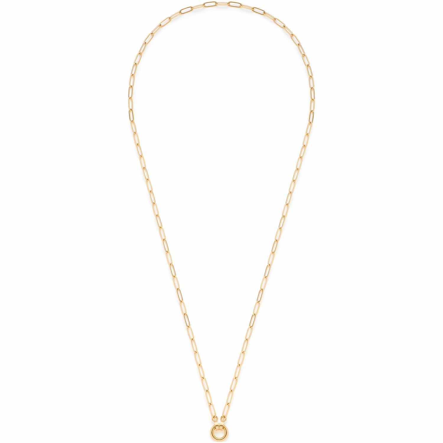Leonardo 23345 Halskette, 80 Moda, Gold, Clip&