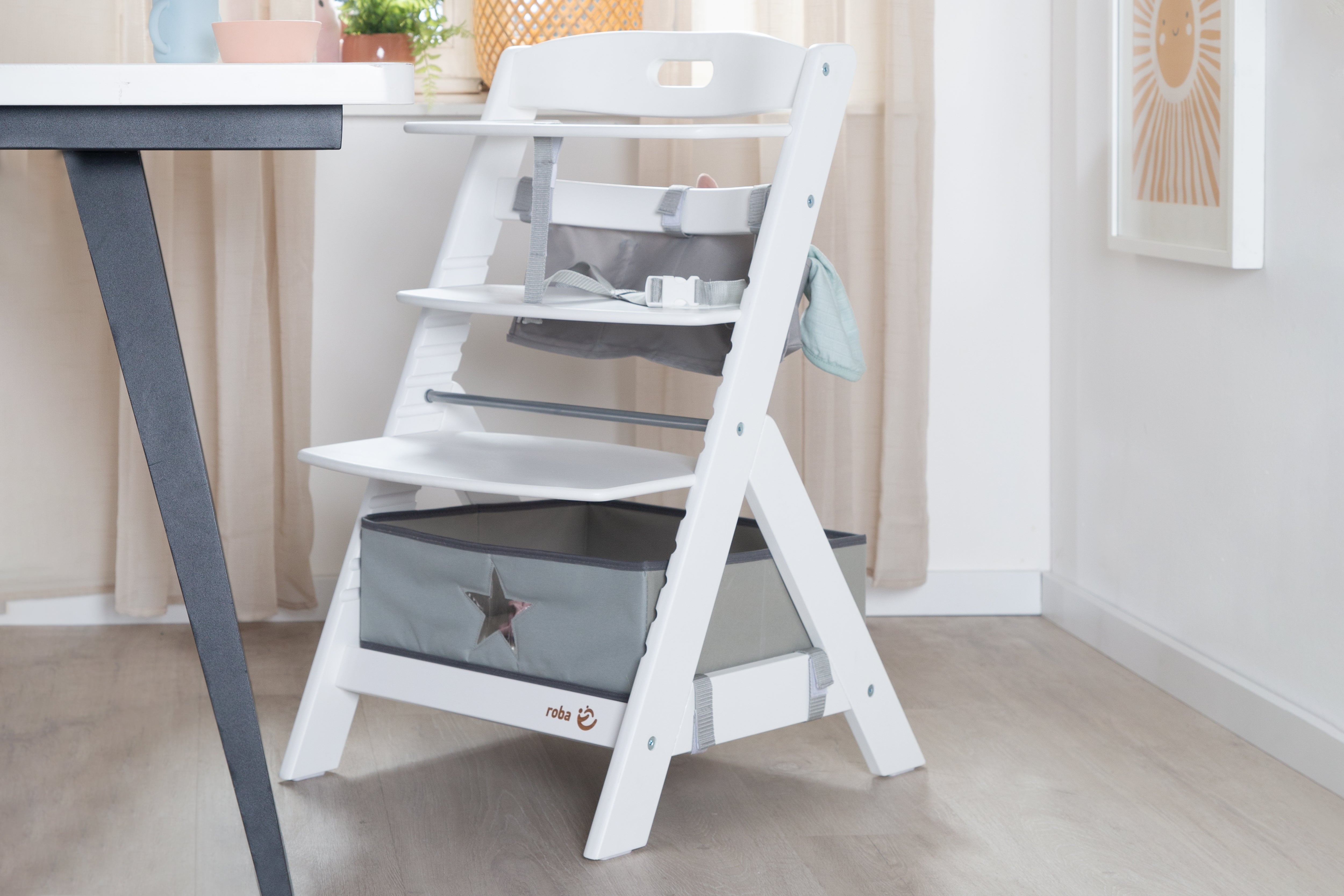 Roba 7577WEFSZU Hochstuhl weiß - Produktbild 2