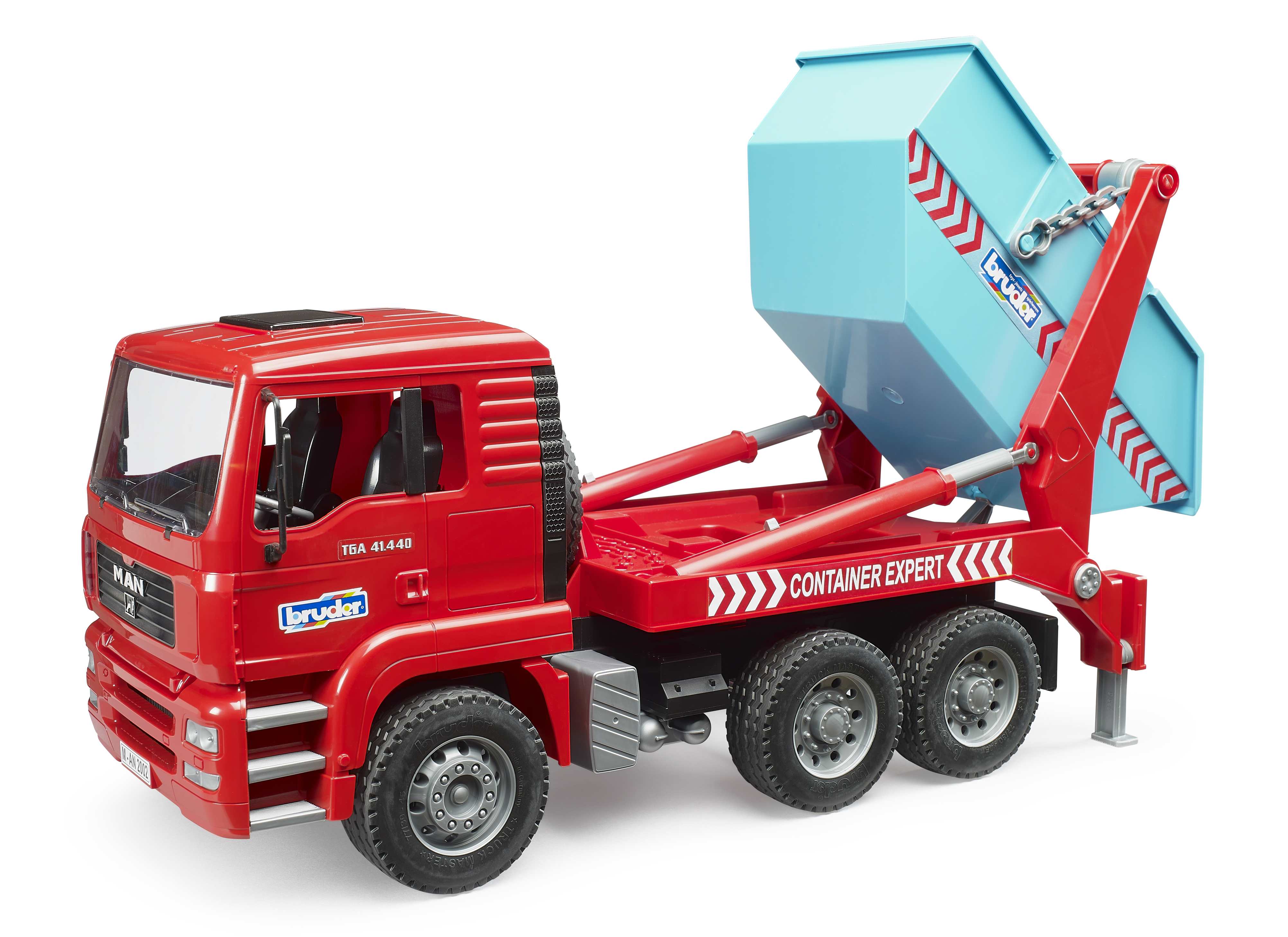 BRUDER 02741 - MAN TGA Absetzcontainer LKW - Bild 4 BRUDER 02741 - MAN TGA Absetzcontainer LKW - Bild 4