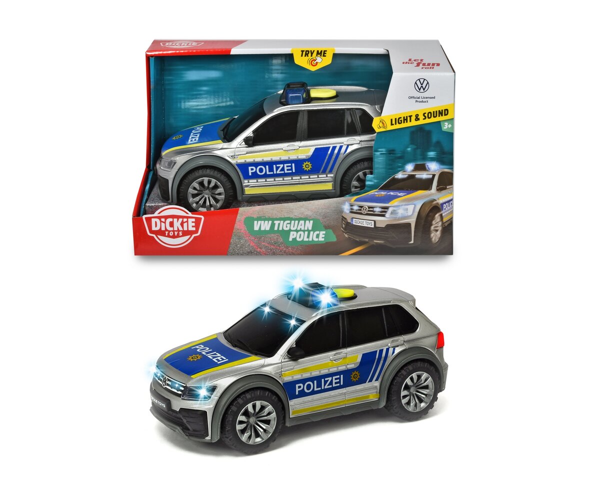 Dickie Toys VW Tiguan Police 203714013 Auto, Transport, Fahrzeug, Auto der Polizei
