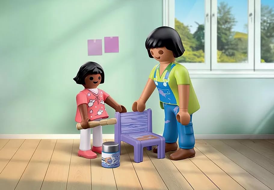 PLAYMOBIL 71881 Fleißige Handwerkerinnen Kreativer Anstrich für das Kinderzimmer PLAYMOBIL 71881 Fleißige Handwerkerinnen Kreativer Anstrich für das Kinderzimmer