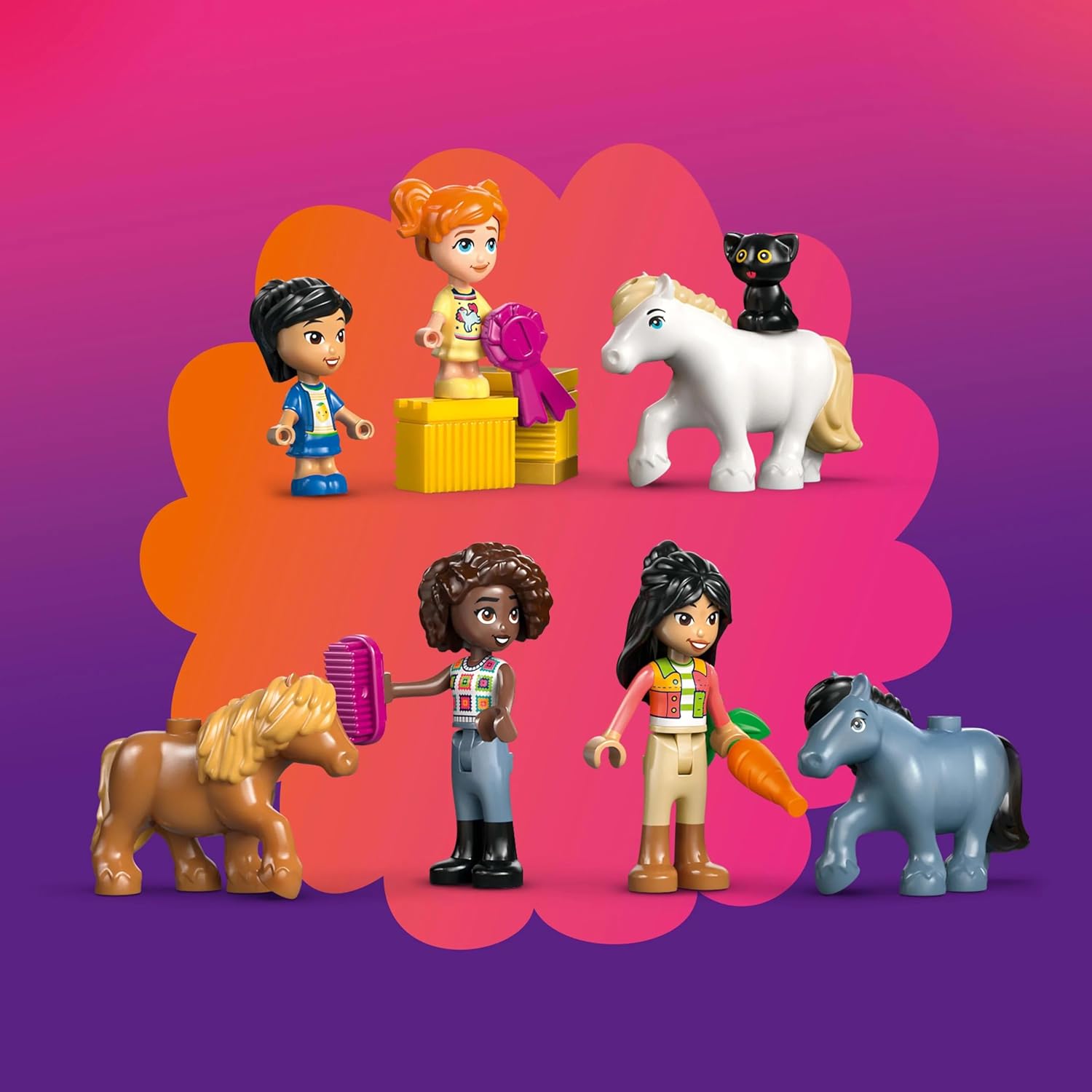 LEGO® Friends 42654 Ponyhof & Stall Figur, Baby, Person