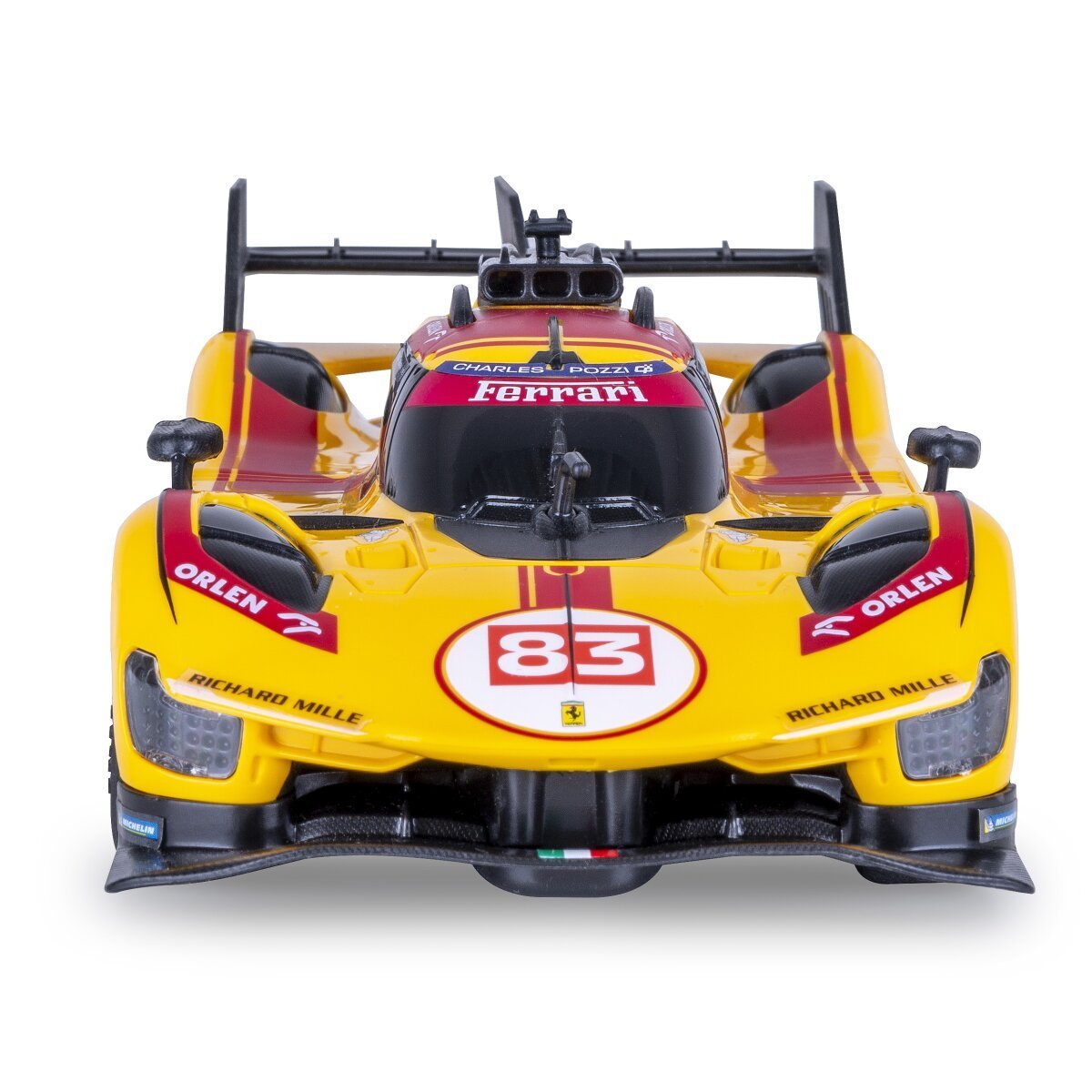 JAMARA Ferrari 499P-N83 1:24 gelb 2,4GHz ab 6 Jahren JAMARA Ferrari 499P-N83 1:24 gelb 2,4GHz ab 6 Jahren
