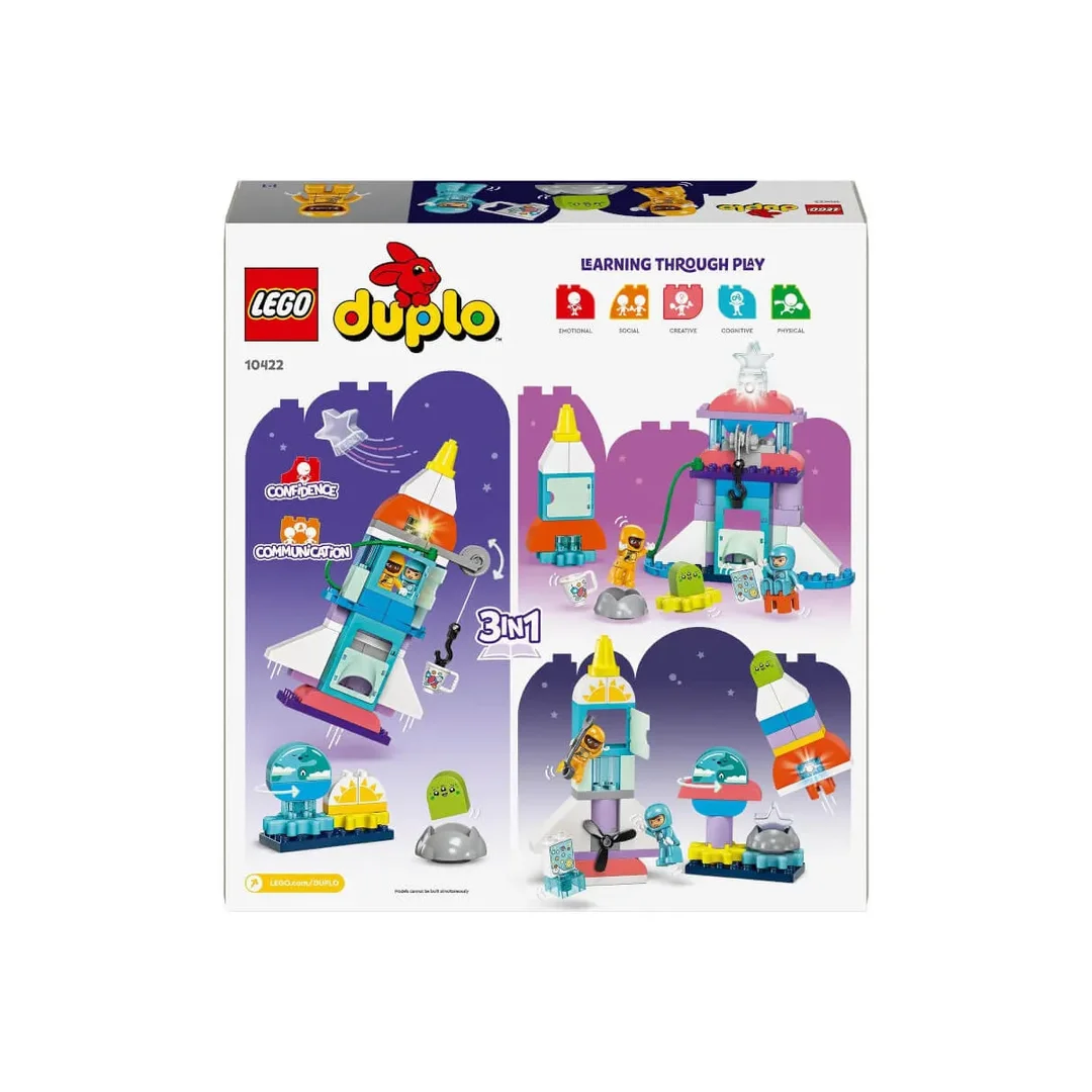 LEGO® DUPLO® 3-In-1-Spaceshuttle Für Viele Abenteuer 10422 LEGO® DUPLO® 3-In-1-Spaceshuttle Für Viele Abenteuer 10422