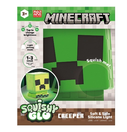 Minecraft™ Creeper SquishyGlo Silicone Light Rechargeable