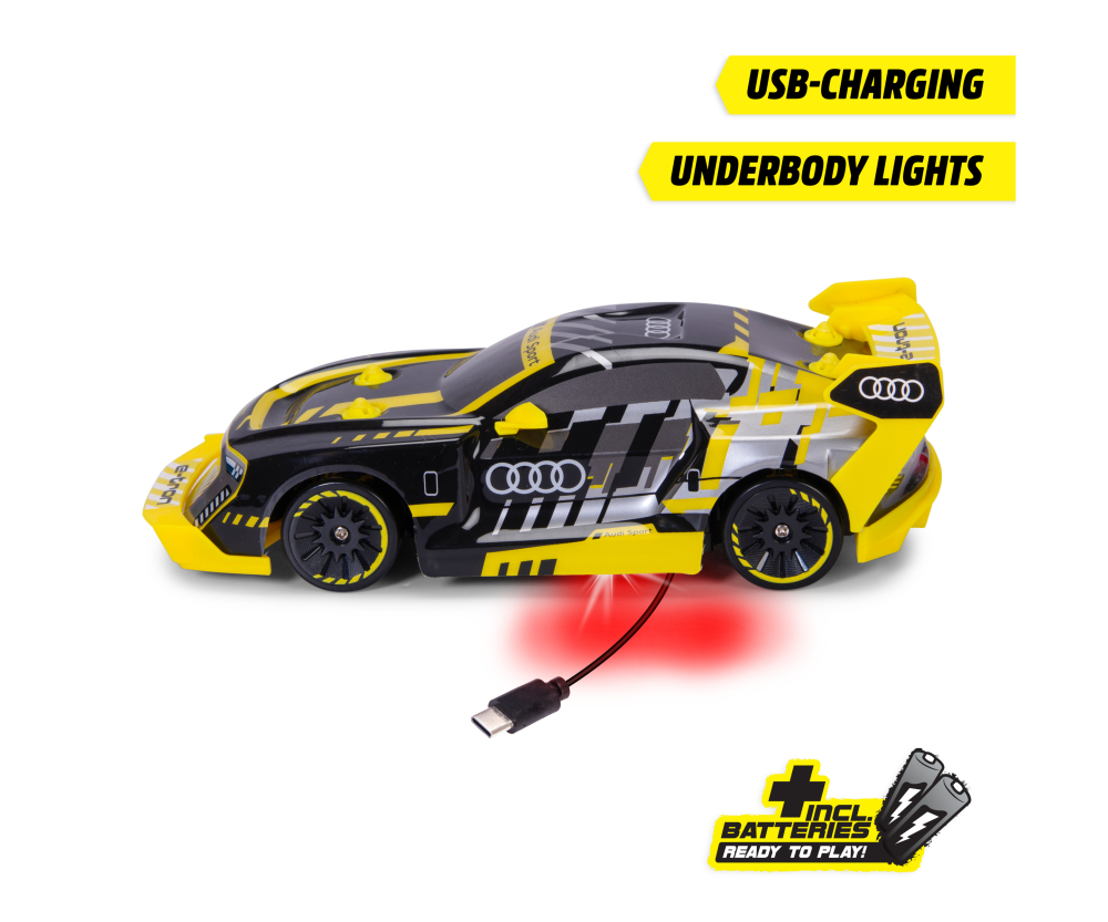 Dickie Toys RC Audi S1 E-Tron Quattro Drift 1:24,RTR Dickie Toys RC Audi S1 E-Tron Quattro Drift 1:24,RTR