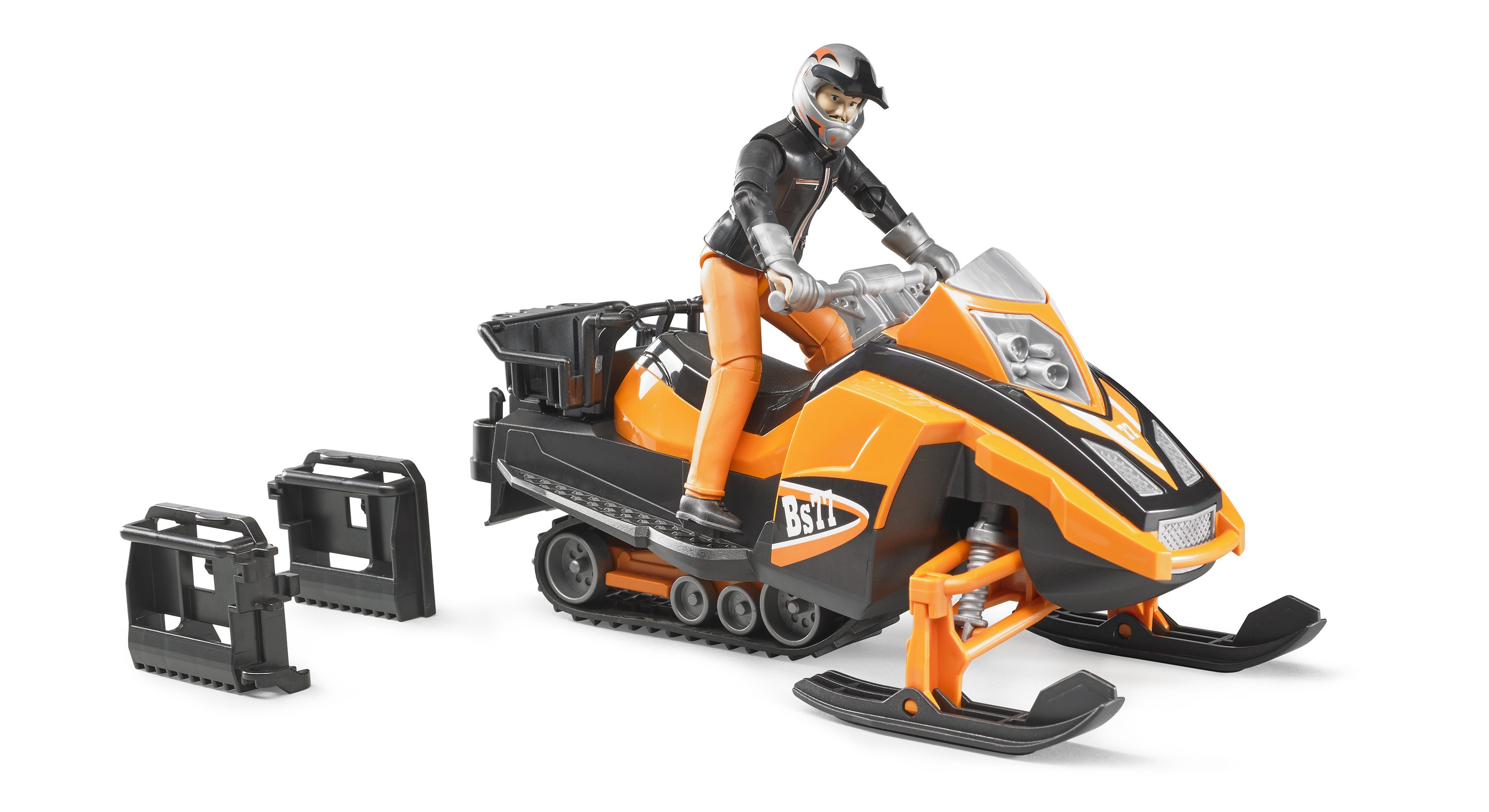 BRUDER 63101 - Snowmobil mit Fahrer und Ausstattung - Bild 4 BRUDER 63101 - Snowmobil mit Fahrer und Ausstattung - Bild 4