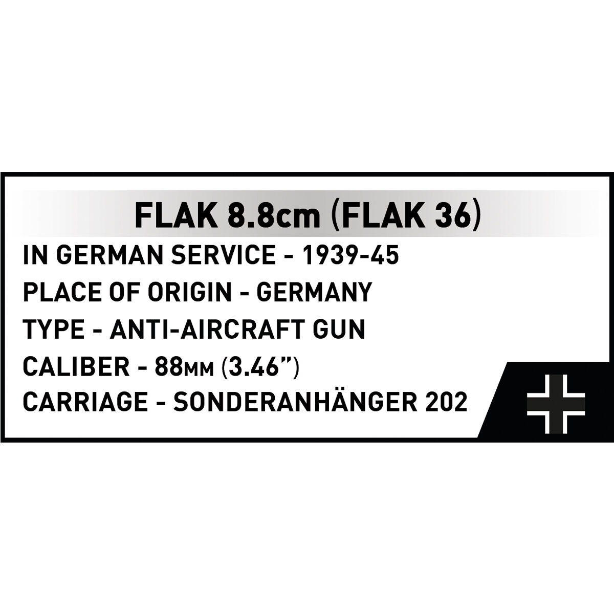 COBI 3143 - SD.KFZ.8 UND 8.8 CM FLAK 36 - Bild 14 COBI 3143 - SD.KFZ.8 UND 8.8 CM FLAK 36 - Bild 14