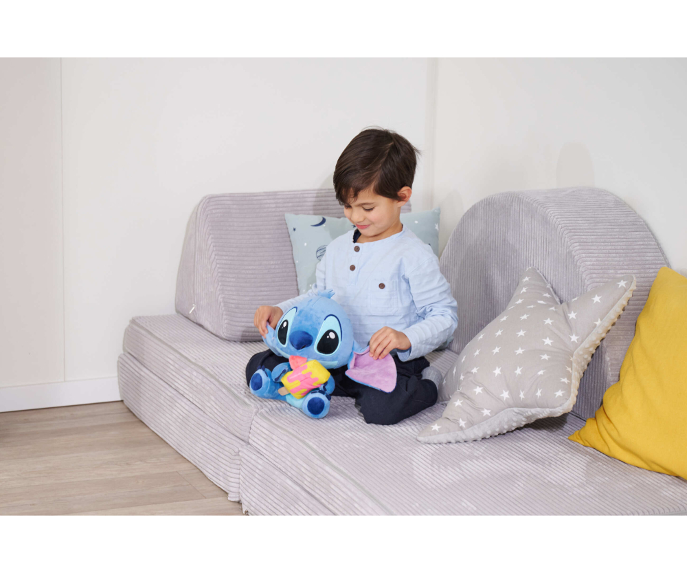 Simba Disney Stitch mit Eis am Stiel, 25cm