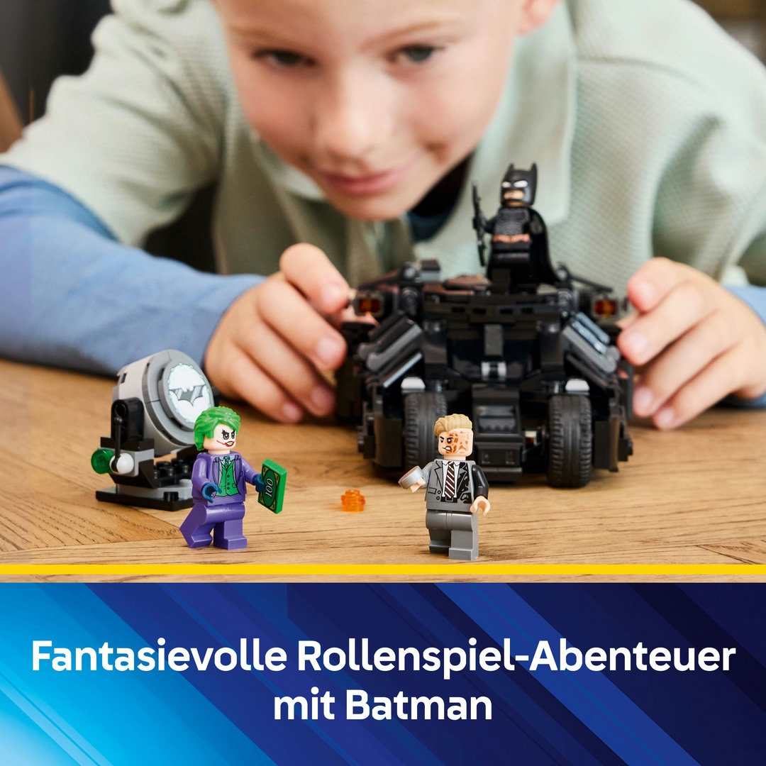 LEGO® DC Comics Super Heroes 76303 Batman™ Tumbler vs. Two Face™ & The Joker™ Person, Spielzeug