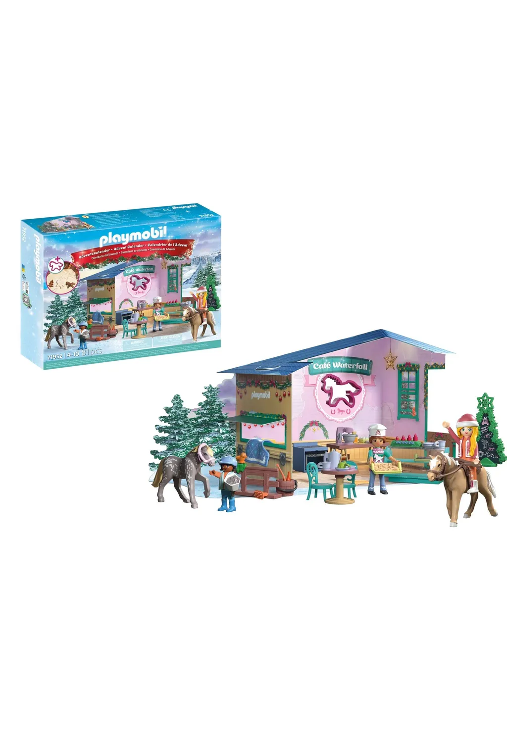 PLAYMOBIL 71952 Adventskalender: Weihnachtsbacken im Reitercafé PLAYMOBIL 71952 Adventskalender: Weihnachtsbacken im Reitercafé