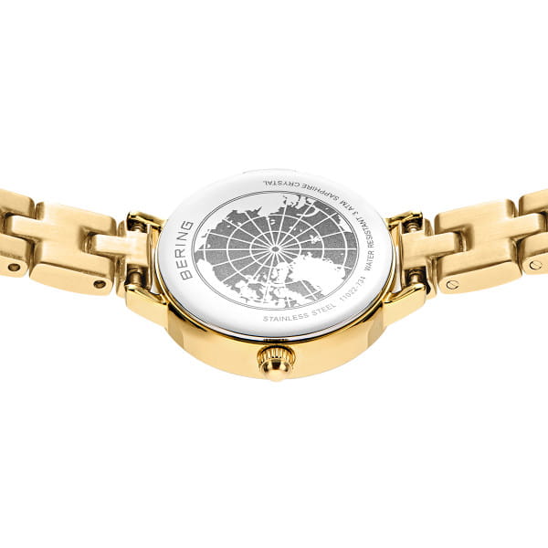 Bering 11022-734 Damenuhr, Edelstahl, Gold Bering 11022-734 Damenuhr, Edelstahl, Gold