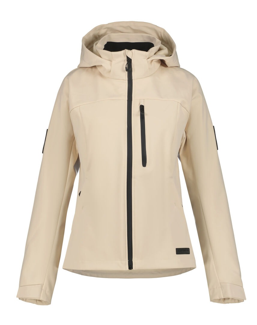 ICEPEAK ICEPEAK 254972542IBE BURLINGTON Softshell Jacke Damen Beige ICEPEAK ICEPEAK 254972542IBE BURLINGTON Softshell Jacke Damen Beige