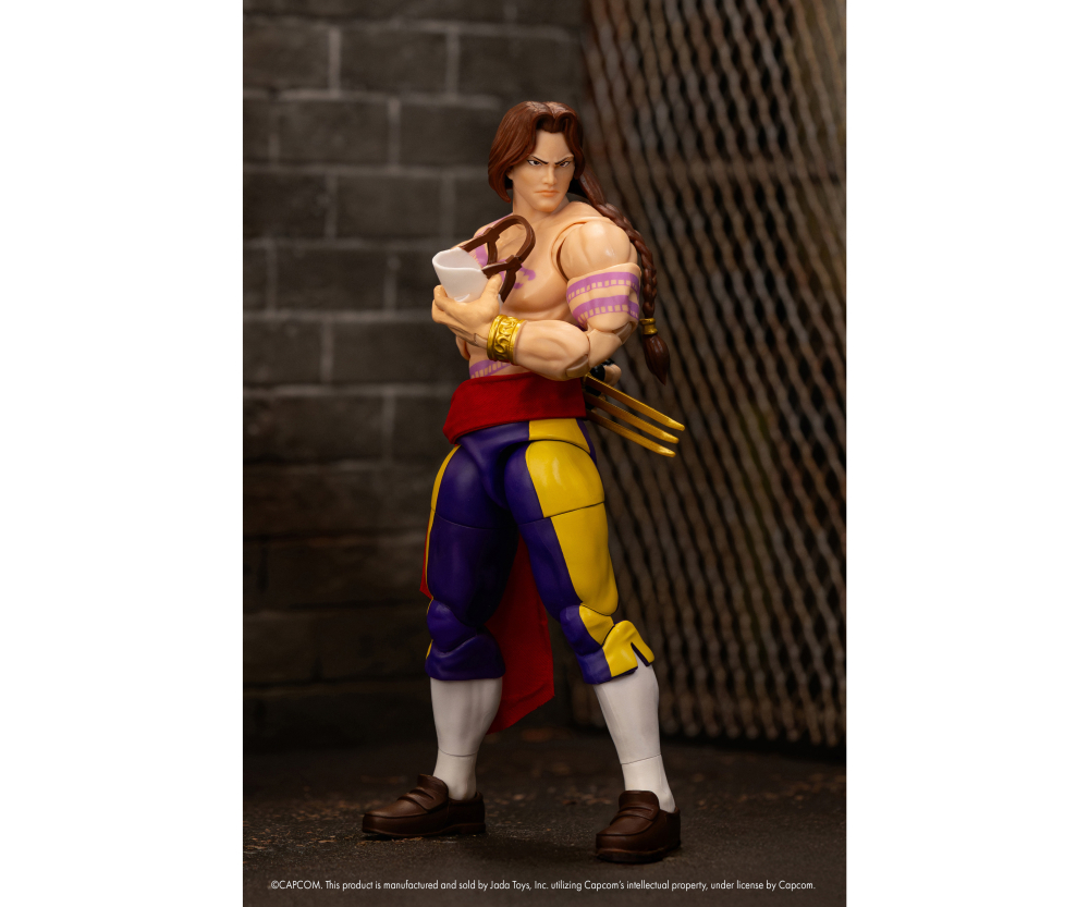 Jada Street Fighter II Vega 6" Figure Jada Street Fighter II Vega 6" Figure