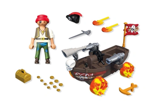 PLAYMOBIL 71720 Rasendes Piratenboot