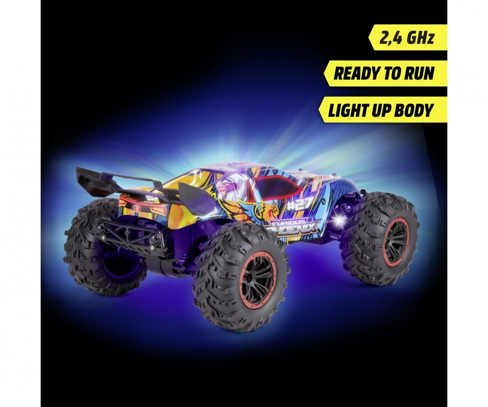 Dickie Toys RC Furious Phoenix. RTR 201108003 Buggy, Fahrzeug, Maschine, Rad, Auto