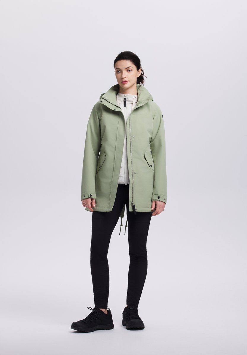 ICEPEAK 953010532I ADDIS Parka Damen Hellgrün Gr. 40 ICEPEAK 953010532I ADDIS Parka Damen Hellgrün Gr. 40