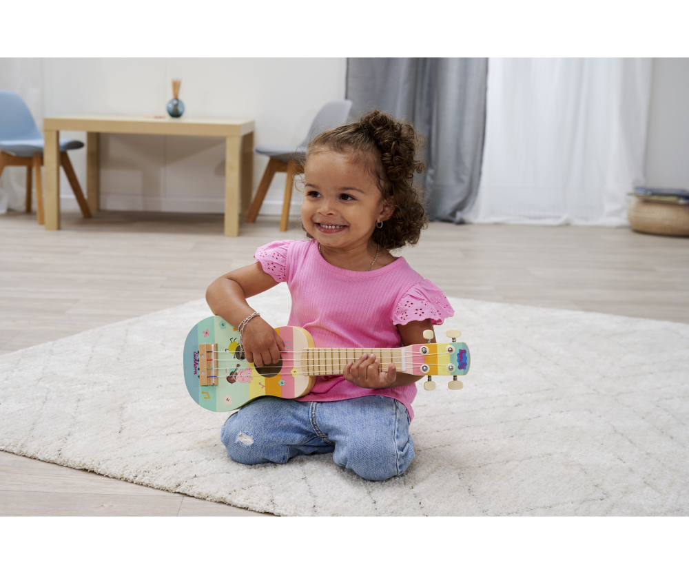Eichhorn Peppa Pig Holz Ukulele 43cm