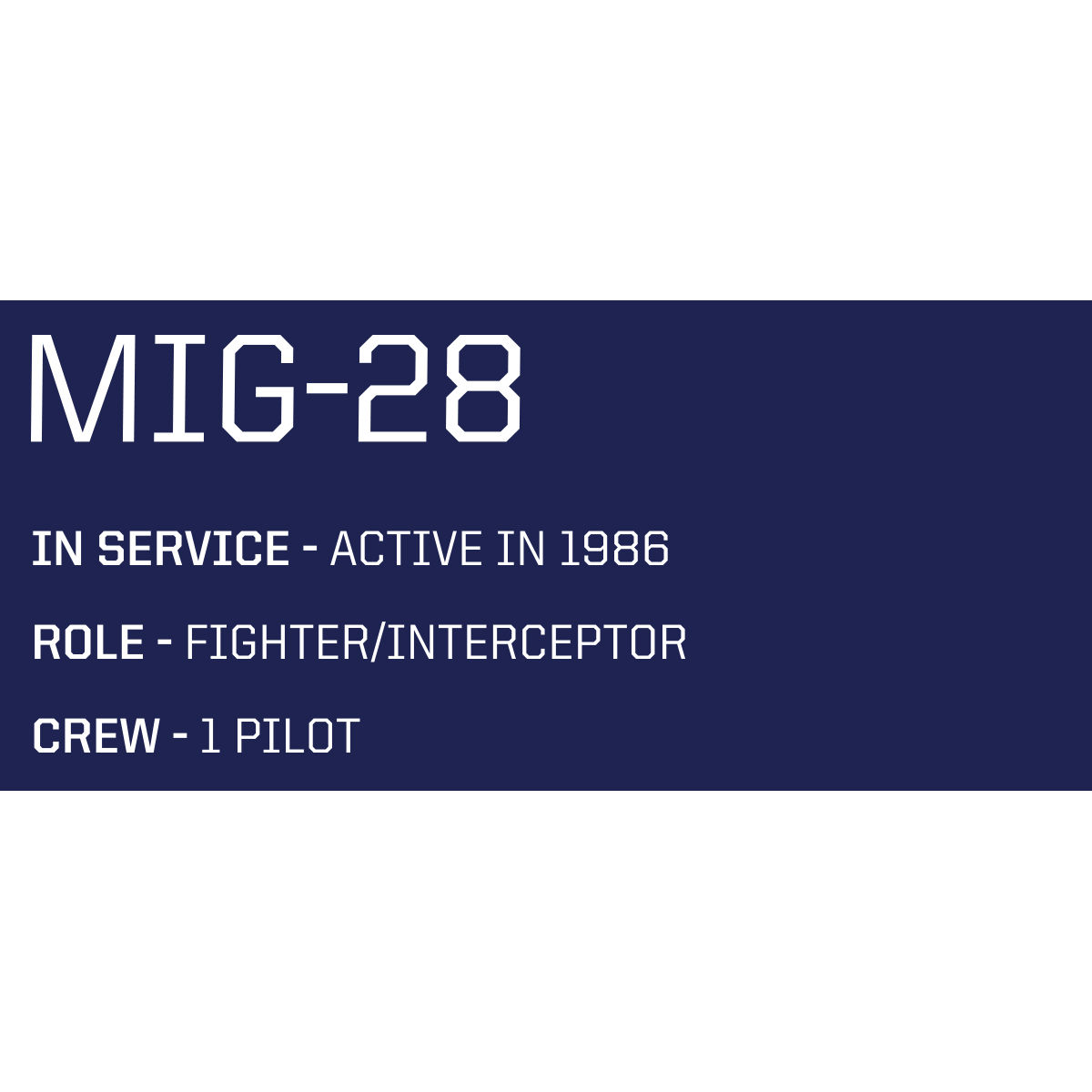 COBI 5859 - MIG - 28 TOP GUN SCALE 1:48 - Bild 9