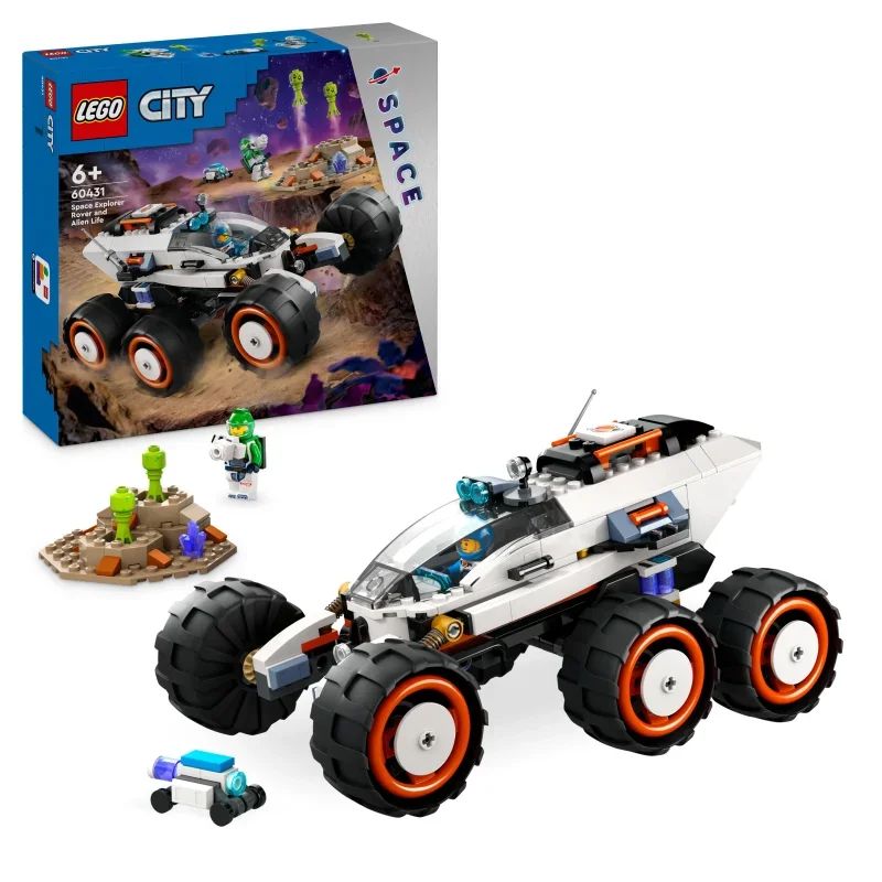 LEGO, 60431, Weltraum-Rover, Mit, Außerirdischen