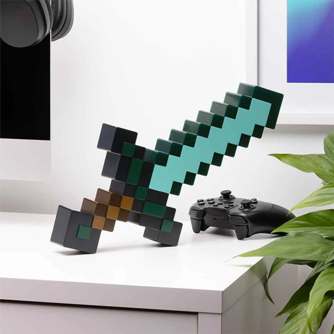 Minecraft™ Diamantschwert Licht (Lampe) Minecraft™ Diamantschwert Licht (Lampe)