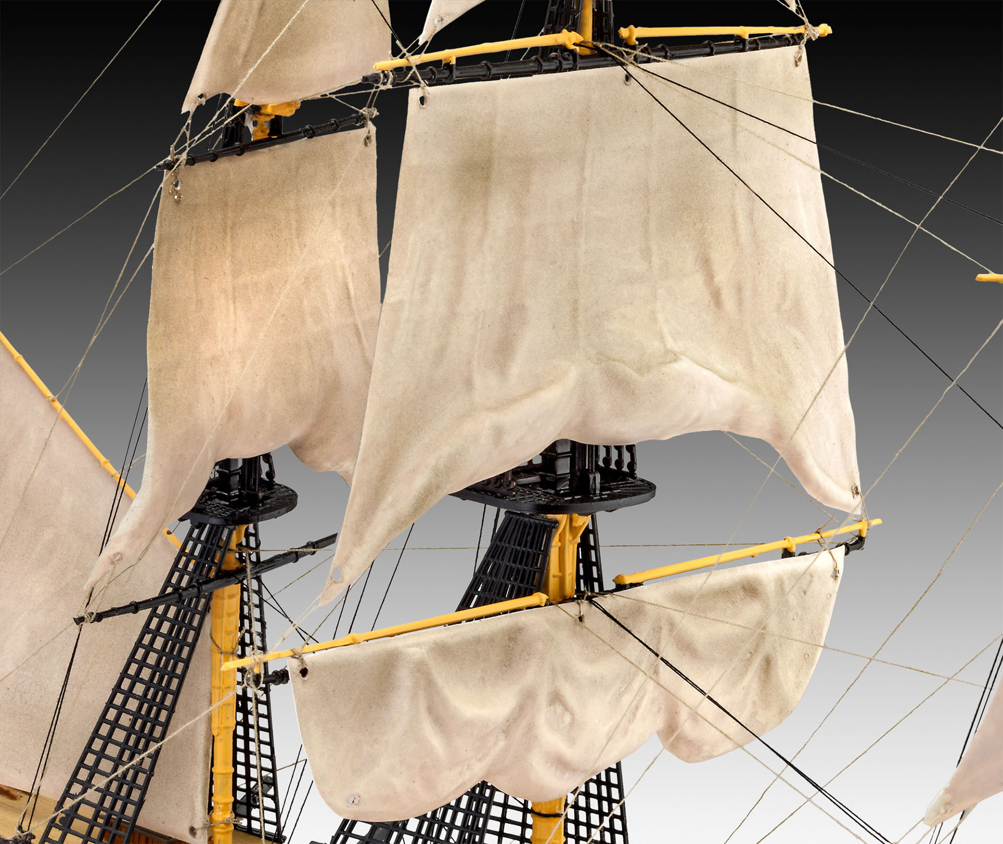 Revell 05408 H.M.S. Victory - Legendäres Flaggschiff im Maßstab 1:225 Boot, Segelboot, Transport, Fahrzeug