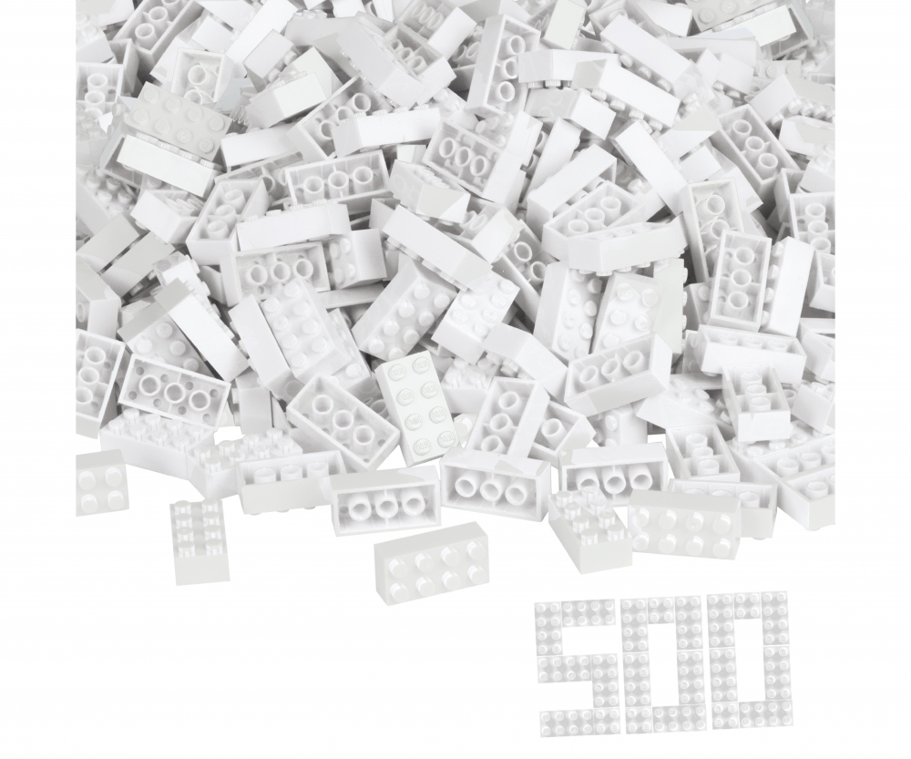 Androni Blox 500 weiße 8er Steine lose