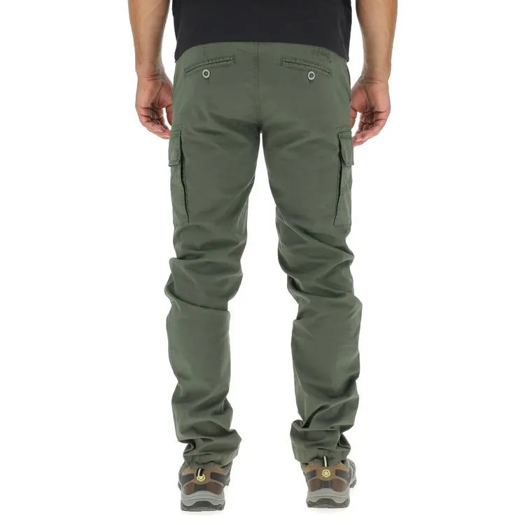 JEEP Herren Cargohose O102594KA - Khakifarbene Cargohose mit Seitentaschen GR. 56 JEEP Herren Cargohose O102594KA - Khakifarbene Cargohose mit Seitentaschen GR. 56