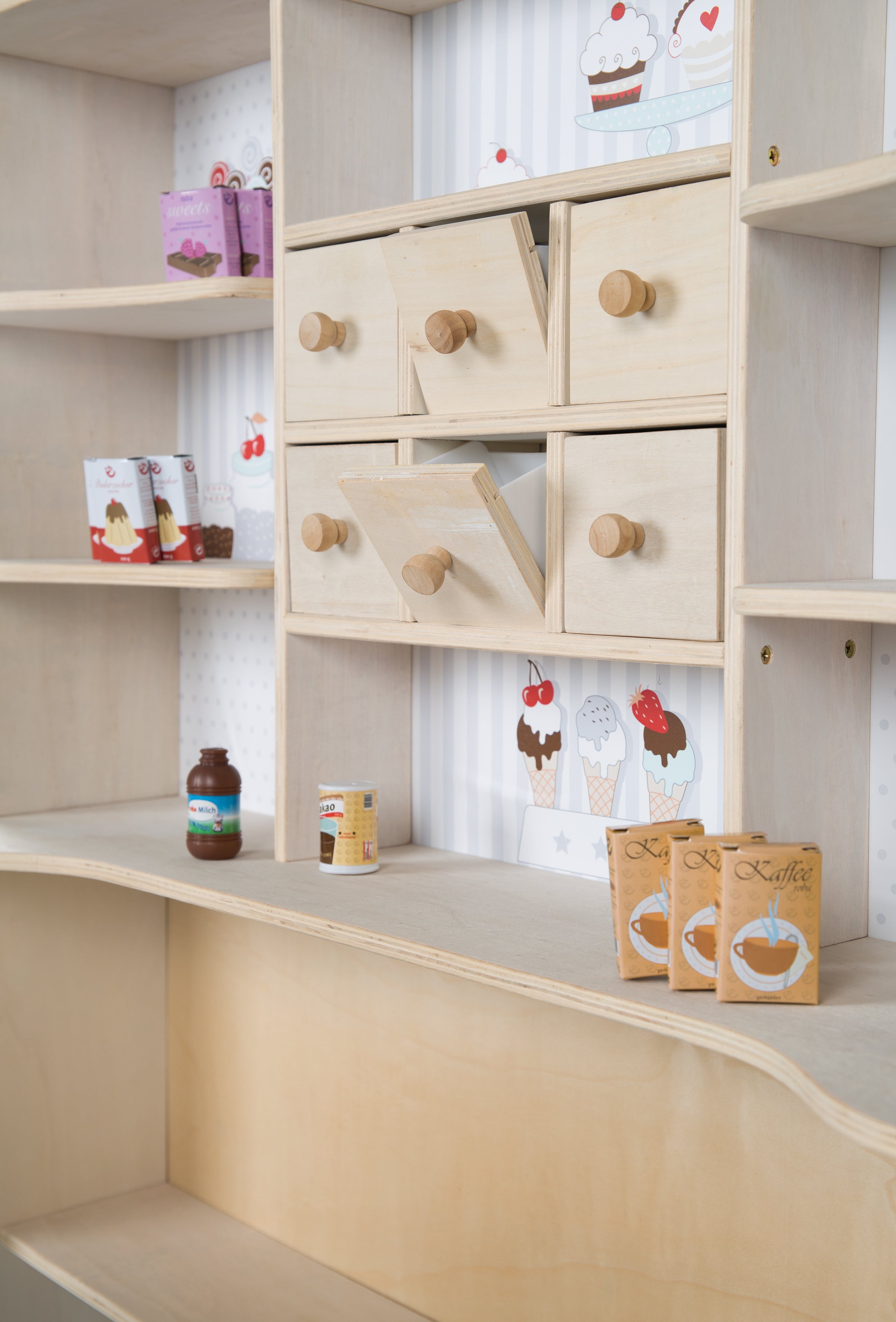 Roba 480020 Verkaufsstand natur lackiert – Rollenspiel - Produktbild 4