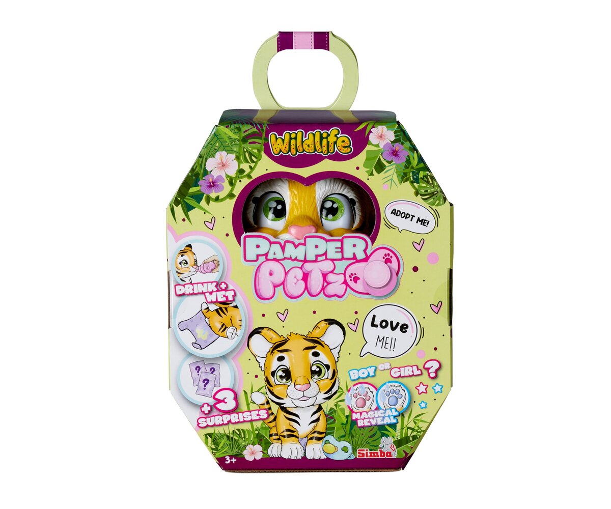 Simba Pamper Petz Tiger 105953575 Plüsch, Spielzeug, Regal, Figur