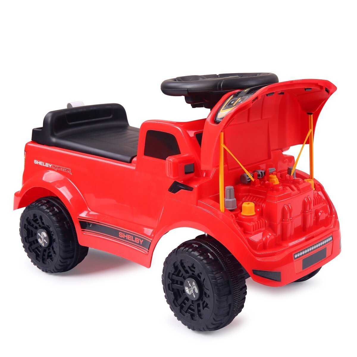 JAMARA Rutscher Shelby Ford F-150 Raptor mit Anhänger rot ab 18 Monaten JAMARA Rutscher Shelby Ford F-150 Raptor mit Anhänger rot ab 18 Monaten