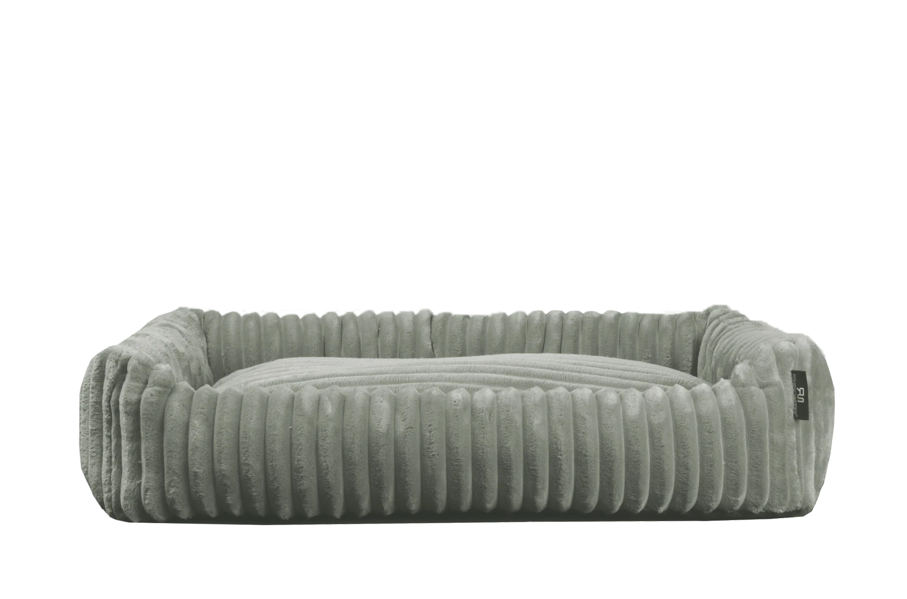 Rohrschneider RS 22339 Kuschelsofa Cordstoff Deluxe – Sofa mit herausnehmbarem Liegekissen