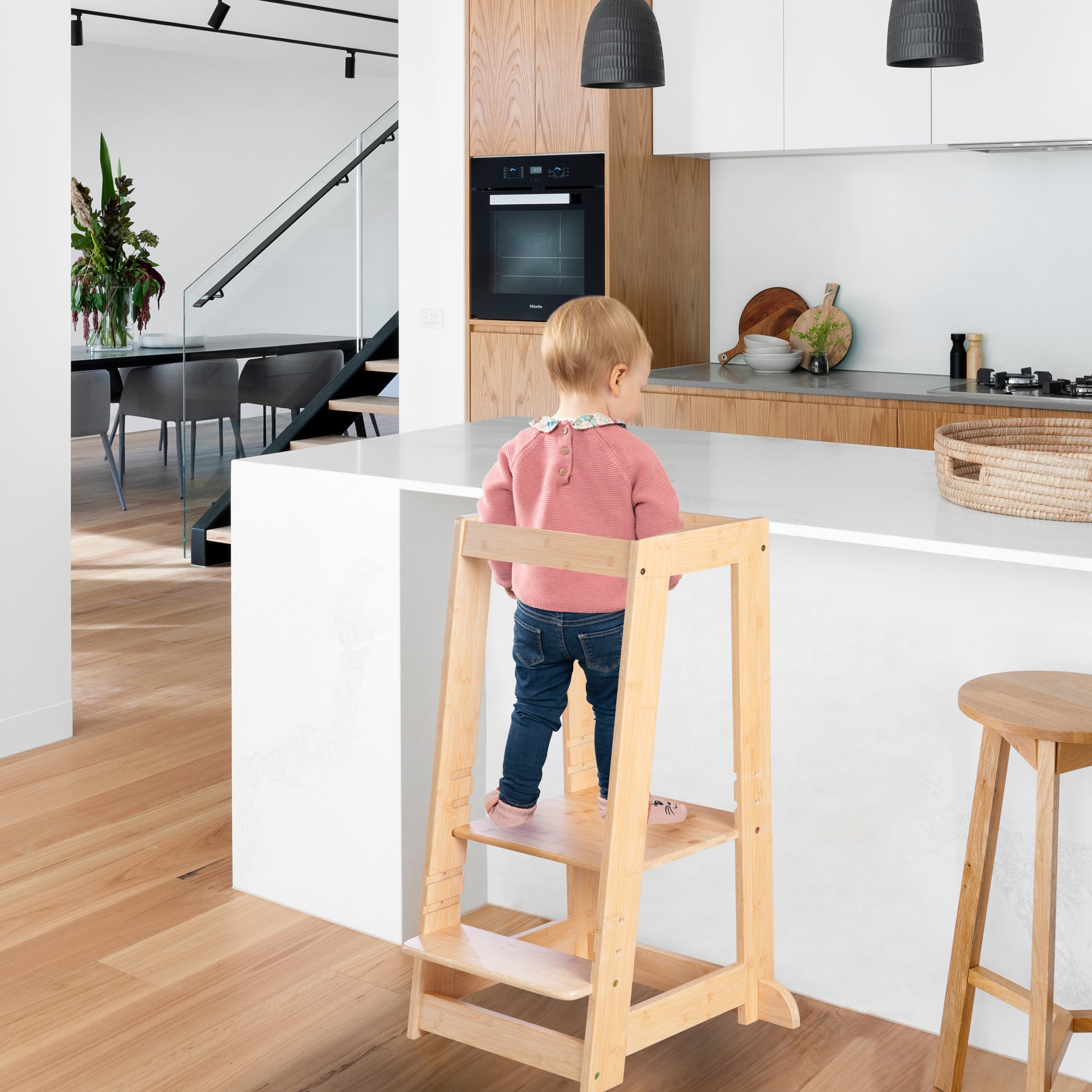 Roba 440113BBFS Lernturm Bambus – Motorik & Lernen - Produktbild 6