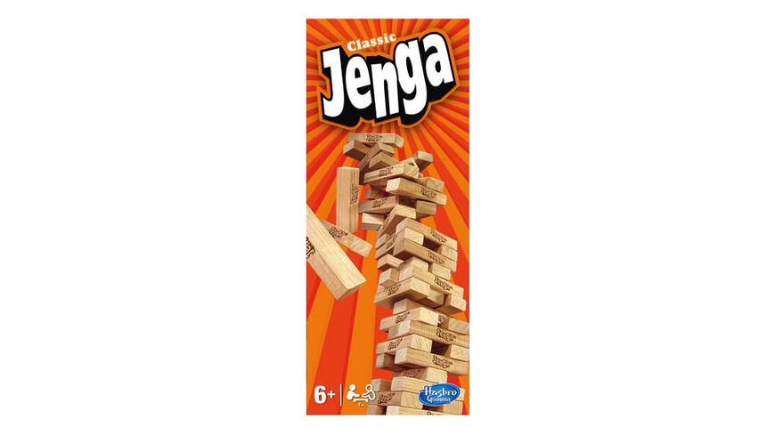 Hasbro Gaiming - Jenga Classic A2120EU4 Holz, Schnittholz