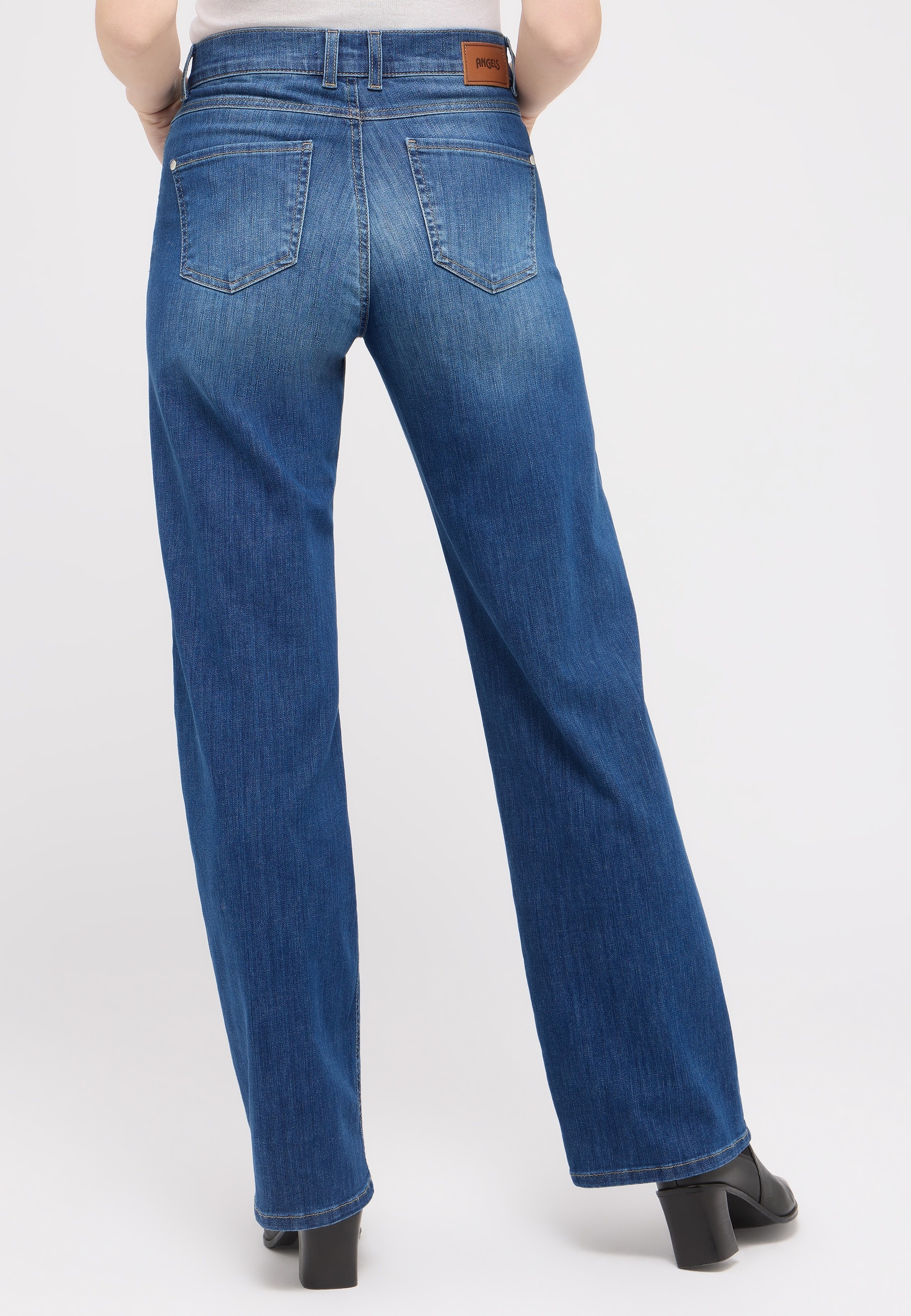 ANGELS 350250030 Damen Jeans Liz Wide Leg - Blau - 5 ANGELS 350250030 Damen Jeans Liz Wide Leg - Blau - 5