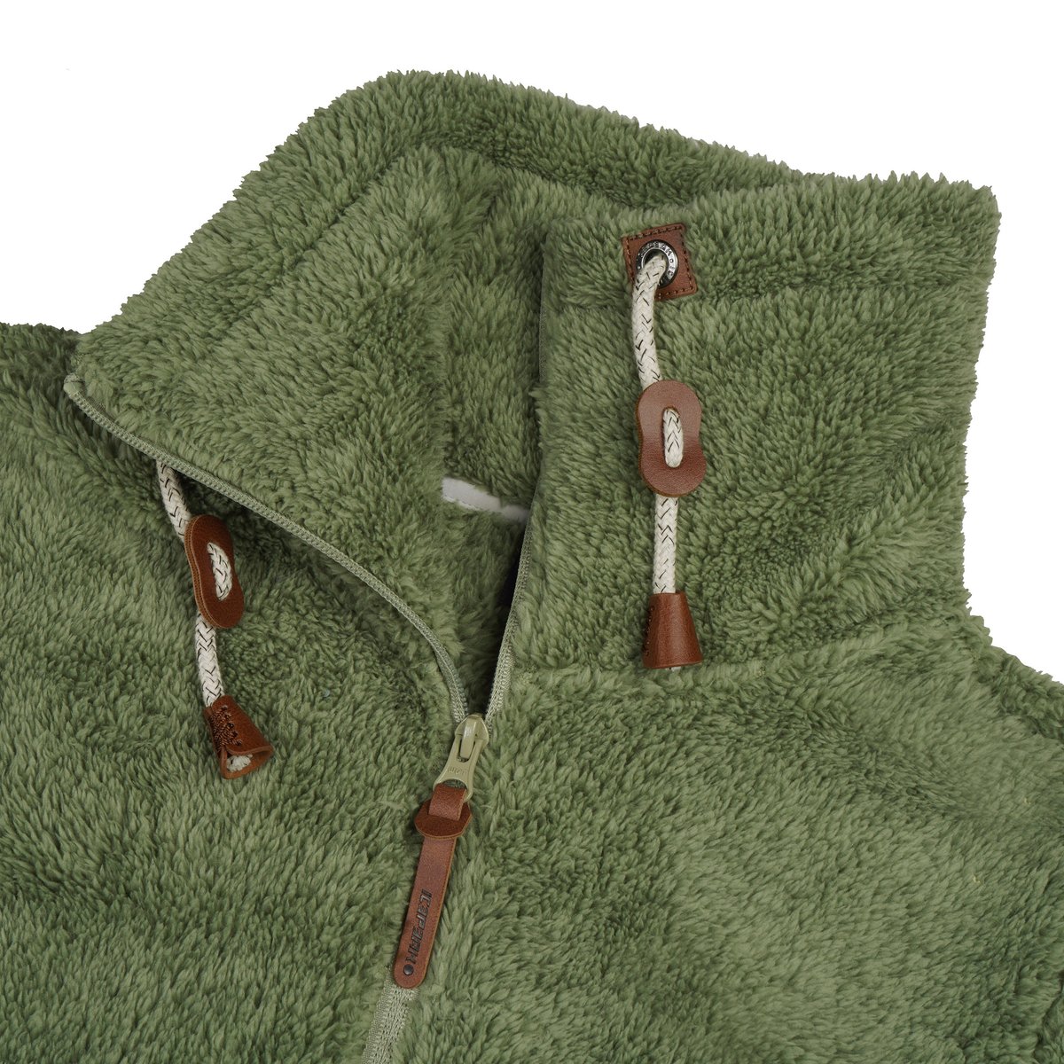 ICEPEAK 954954638I COLONY Fleecejacke Damen Grün Gr. XL