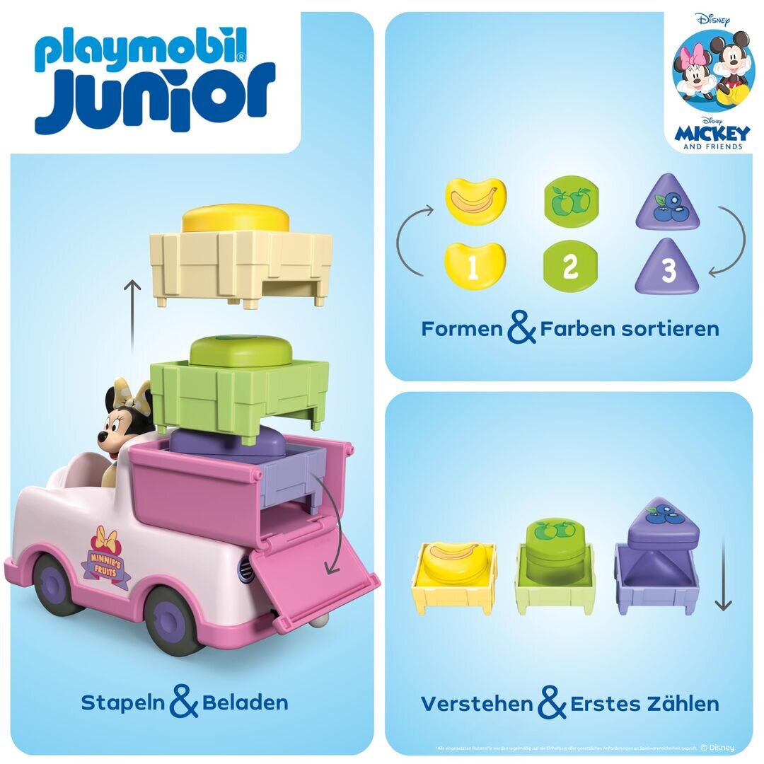 PLAYMOBIL 71770 JUNIOR & DISNEY OBST-TRANSPORTER PLAYMOBIL 71770 JUNIOR & DISNEY OBST-TRANSPORTER