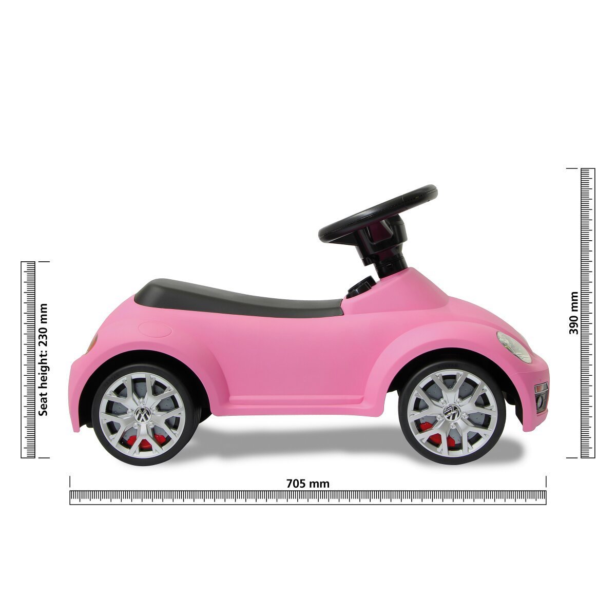 JAMARA Rutscher VW Beetle pink ab 18 Monaten JAMARA Rutscher VW Beetle pink ab 18 Monaten