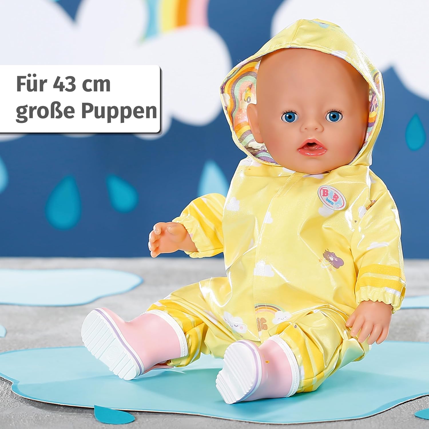 BABY born® Deluxe Regen 43cm Bekleidung, Mantel, Baby, Person