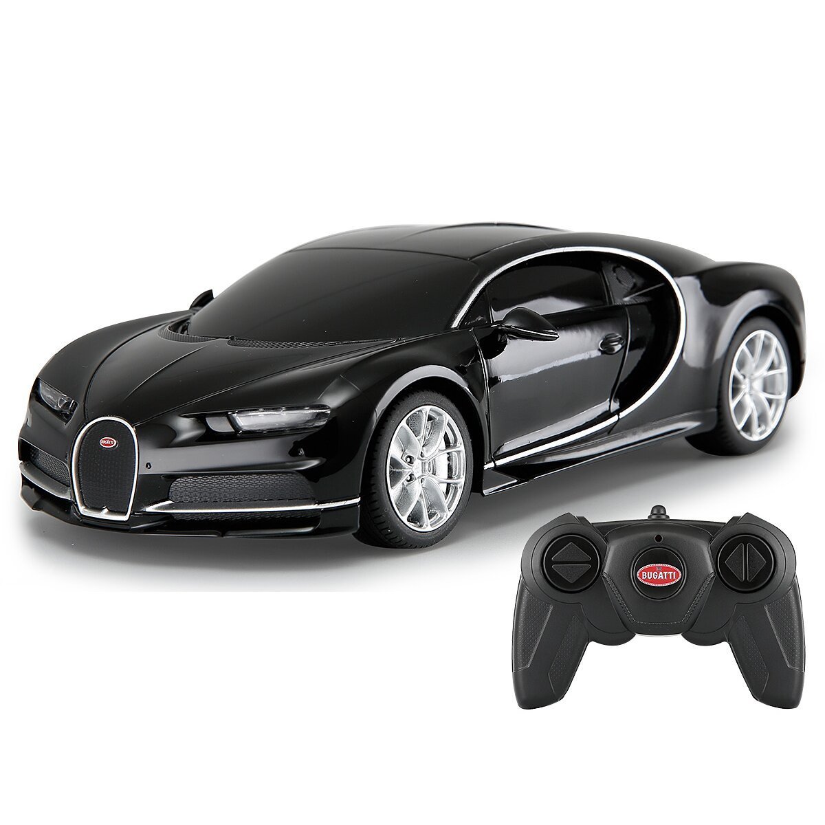 JAMARA Bugatti Chiron 1:24 schwarz 2,4GHz ab 6 Jahren JAMARA Bugatti Chiron 1:24 schwarz 2,4GHz ab 6 Jahren
