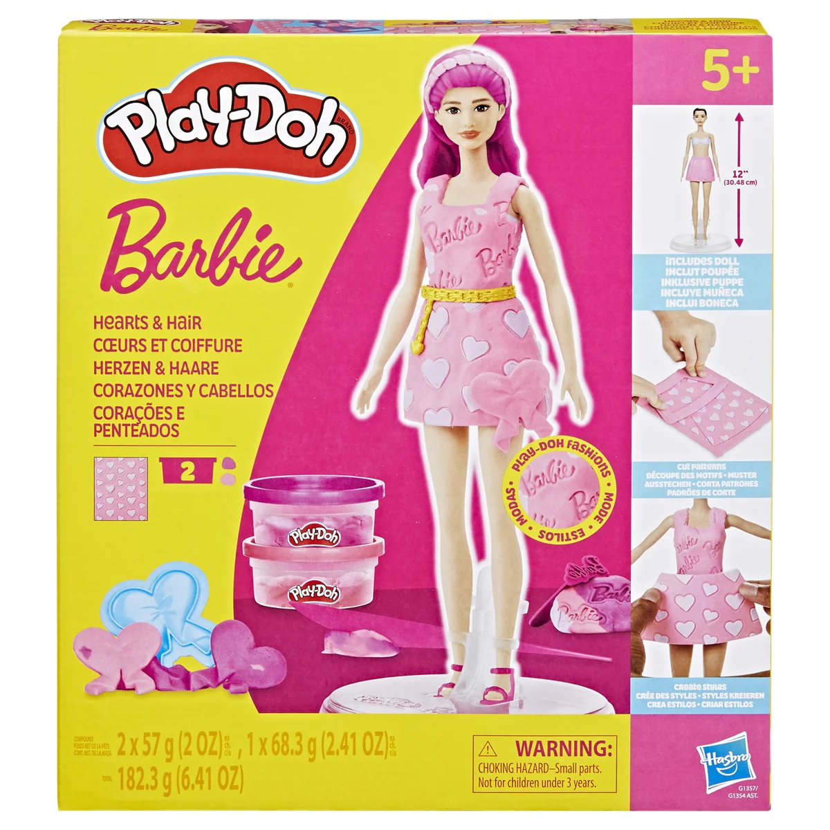 Play-Doh, Barbie, Herzen, Haare Play-Doh Barbie Herzen Haare
