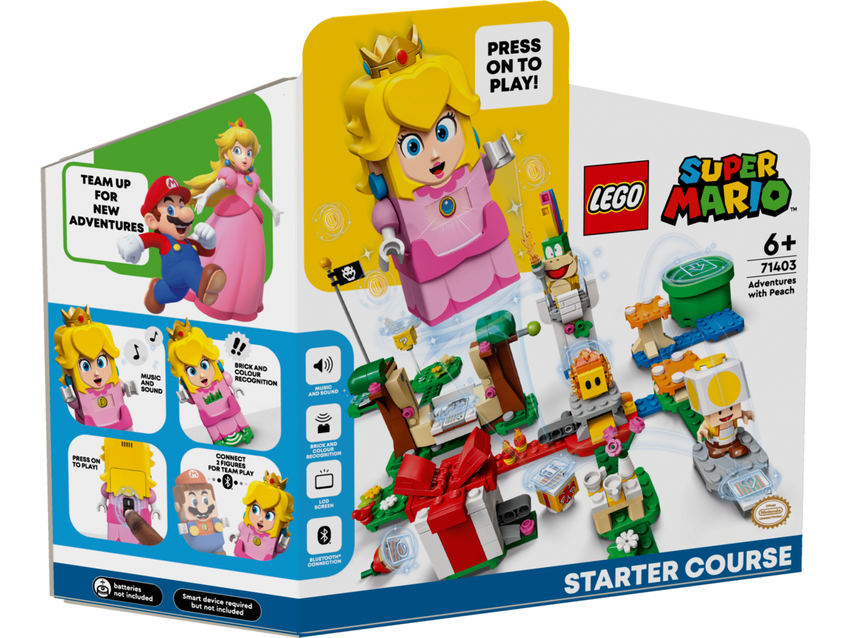 LEGO, Super, Mario, Abenteuer, mit, Peach, Starterset, 71403, Person, Spielzeug LEGO Super Mario Abenteuer mit Peach Starterset 71403